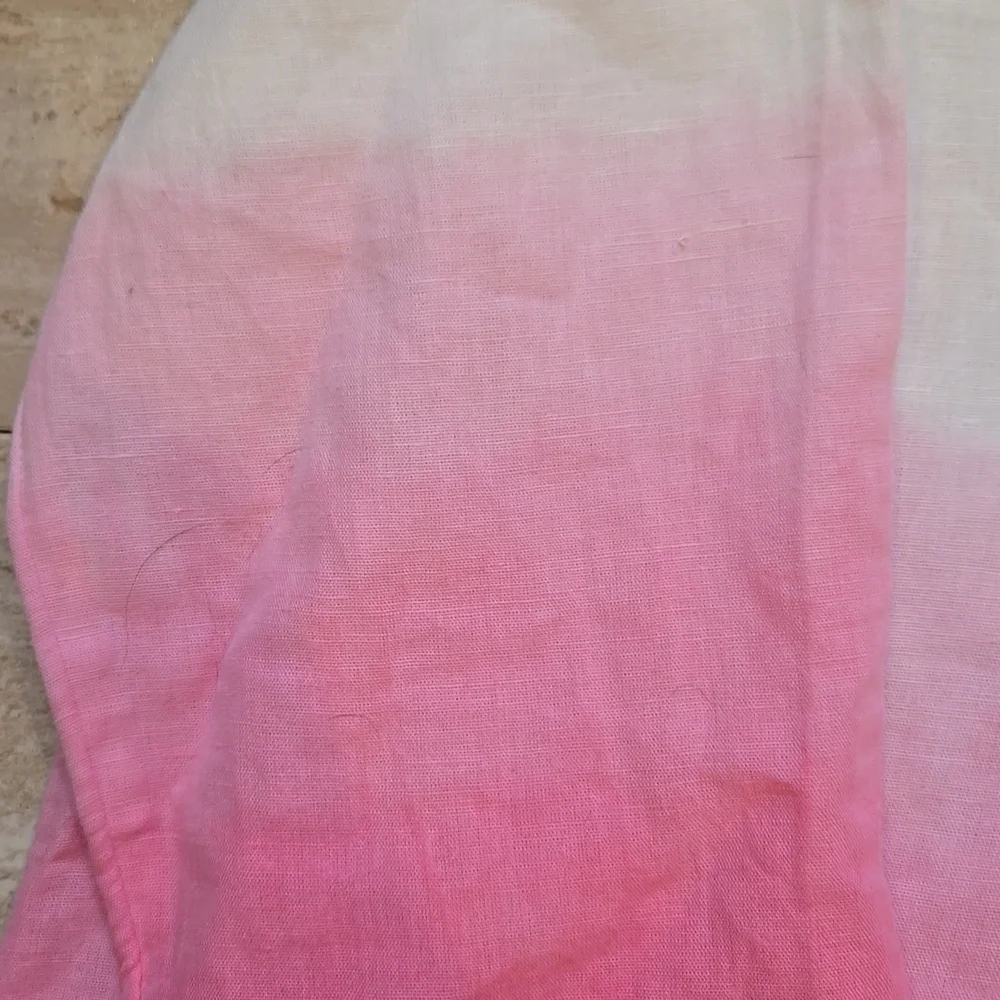 New Vineyard Vines Sweet Taffy Pink Ombre Linen Blend Lucaya Tunic - Picture 5 of 9